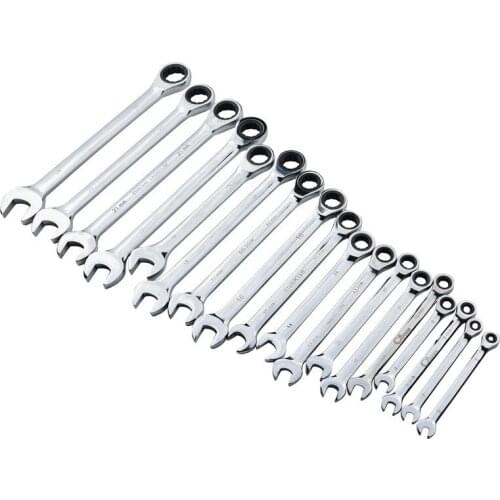 6mm-12mm Ratchet Spanner Combination Wrench Of Ratchet Skate Tool Ring Wrench Ratchet Set Flexible Multitool Hand Tool