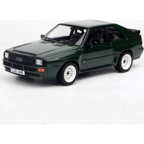 NOREV 1/18 Audi Sport Quattro 1985 Green Diecast Car Model Door cannot be opened