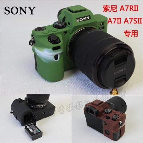 New Arrival Soft Silicone Rubber Camera Protective Body Cover Case Bag Skin For SONY A7II A7 Mark 2 A7RM2 A7R2 A7RIII A7M2