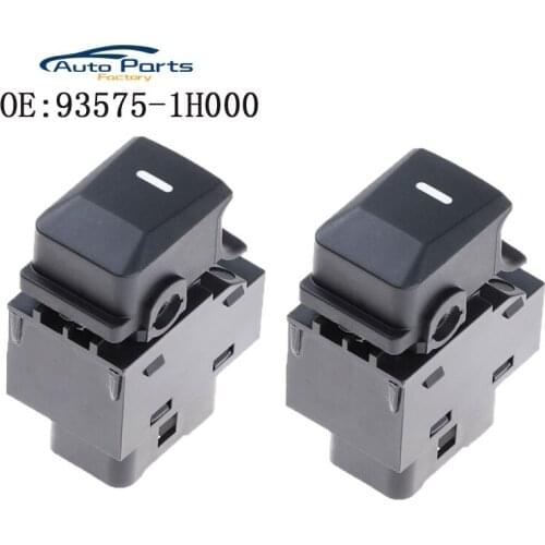 2PCS New Window Control Switch/Window Lifter Switch For Hyundai Kia Sportage 93575-1H000 935751H000 369510-1000 3695101000