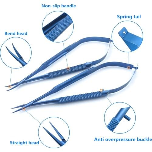 Veterinary Titanium Needle Holders Dental Ophthalmic Surgical microsurgical instruments Veterinaria