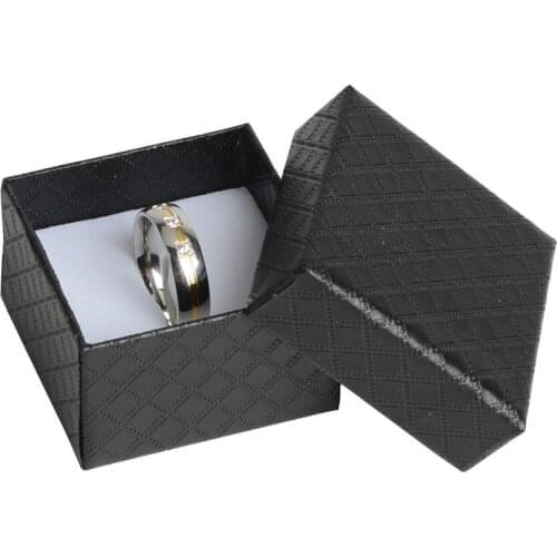 Jewelry Display New Hot 6pcs/lot 5*5*3cm Ring Earring Box Fashion Coated Paper Jewelry Gift Wedding Candy Valentines Birthday