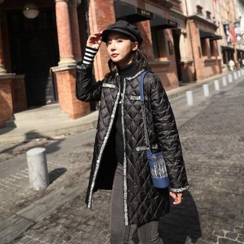 New Women Vintage Style Long Down Jacket White Duck Down Jackets Autumn Warm Coats And Parkas Female Outwear