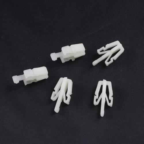 KELIMI Plastic Snaps Fastener Clip For Mitsubishi Pickup Retainer Billet Grille Attachment Pick Up Car