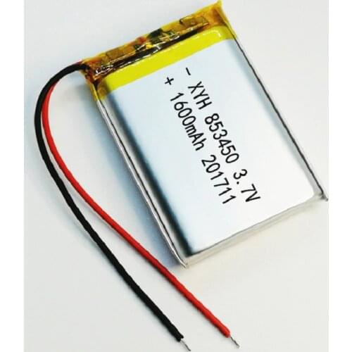 1600mah 853450 3.7V polymer battery 853450 telephone learning machine