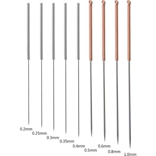 9Pcs/Set durable Stainless Steel Nozzle Cleaning Needle Drill Bit 0.2-1mm for 3D Printer