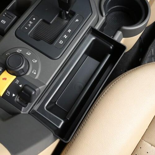 ABS plastic Black Car Central Console Multifunction Storage Box Phone Tray For Land rover Discovery 3 LR3 04-09 Car Accessories