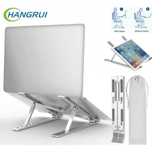 Laptop Holder For MacBook Air Pro Notebook Laptop Stand Bracket Foldable Aluminium Alloy Laptop Holder for PC Notebook Bracket