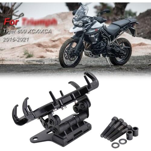 Motorcycle Navigation Bracket GPS Plate Bracket Phone Holder USB For Tiger 800 XCA/XCX 2016-2021 2020 2019 2018 2017
