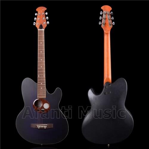 HOT! Afanti Music Super Roundback/ Carbon Fiber Back & Side Acoustic guitar (ANT-054)