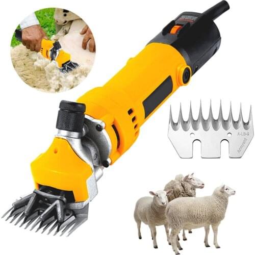 1000W High-speed Shearing Clippers Electric Sheep Clipper Sheep Shears 6 Speed Settings Comfortable For Sheep Horses Goats
