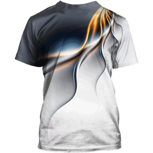 2021 New Summer New Novelty Funny Broadcloth T-Shirt Men New Men Printing Geometry Short Sleeve 3d O-neck Print T Shirt Tops