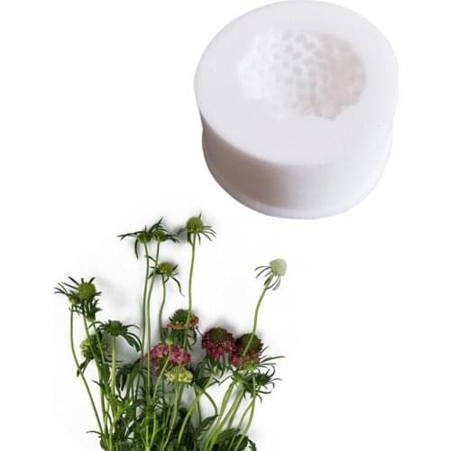 NEW Cordyceps Flower Heart Silicone Molds Press Gumpaste Fondant Cake Decorating Tools Candy Sugar Fondant Moulds M2396