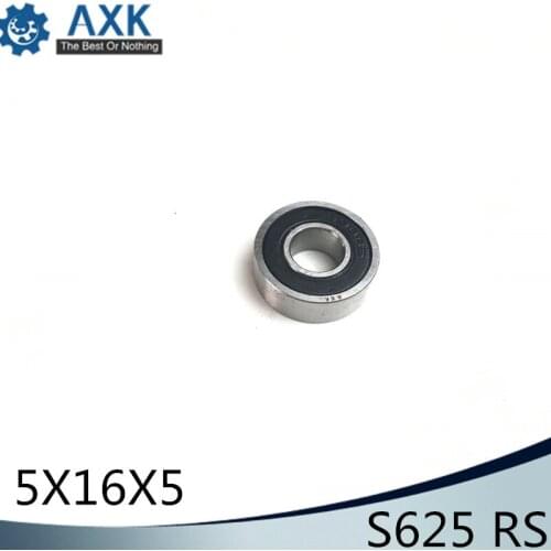 Bearings 625 ( 1 PC) 440C Stainless Steel Rings With Si3N4 Ceramic Balls Bearing S625