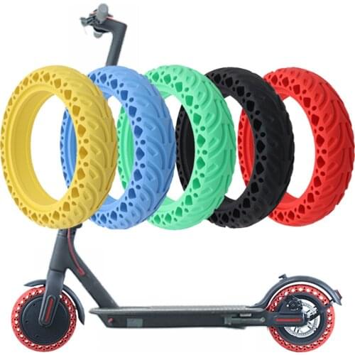8.5 inch Durable Rubber Solid Tire Electric Scooter Honeycomb Shock Absorber Damping Tyre For Xiaomi Mijia M365