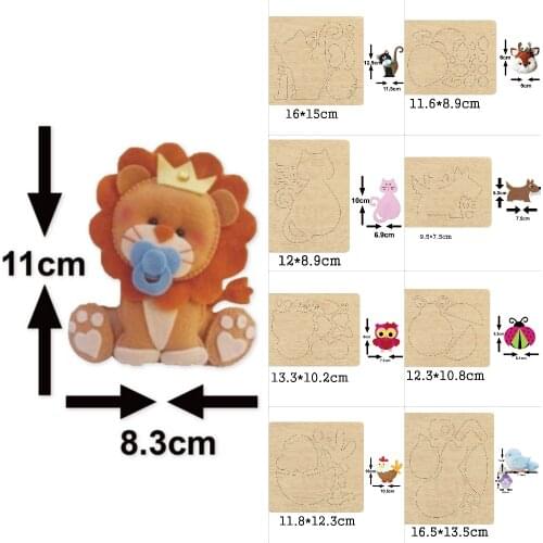 Christmas Fashion jewelry animal cat wood mold cutting DIY keychain bag steel mold leather bag suitable for die cutting machine