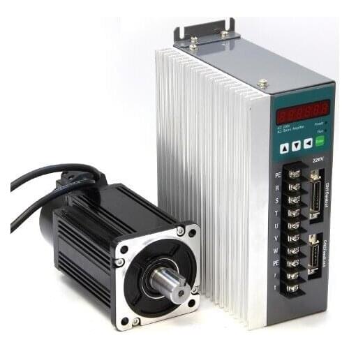 80ST-M04025 AC servo motor + drive 4N.M 1000W
