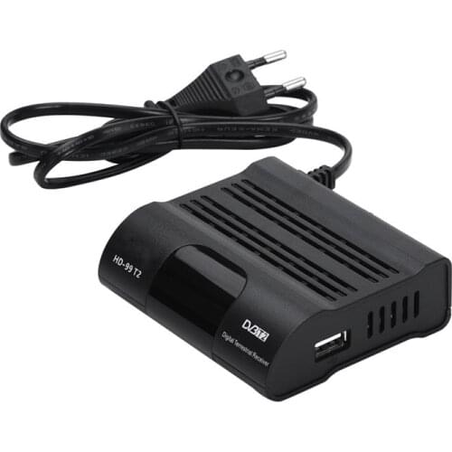 DVB T2/DVB-C Digital 1080P TV Tuner H.265 TV DVB-T Youtube Receptor Full HD DVBT2 Set-top Box Wifi Receiver + Remote Controller