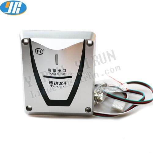 Front type ticket dispenser for arcade parts game machine vending machine arcade cabinet