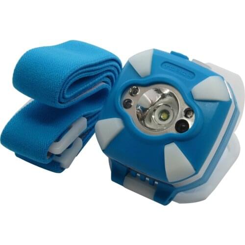 10pcs/lot Newest Smart IR Sensor Mini 4 Mode CREE LED Headlamp Torch Light for Camping Cycling Fishing