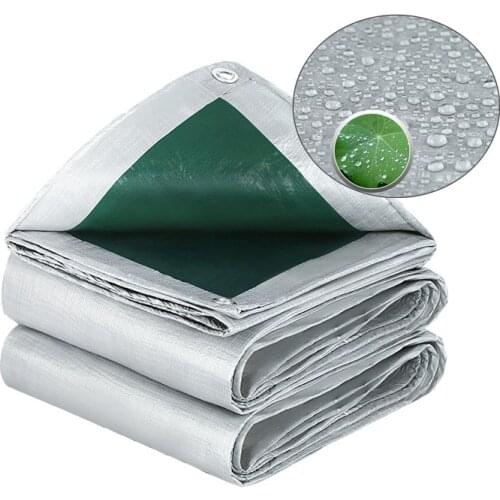 Thickened Rainproof Awning Shade Sails Outdoor PE Tarpaulin Garden Car Truck Waterproof Roof Pet House Cover