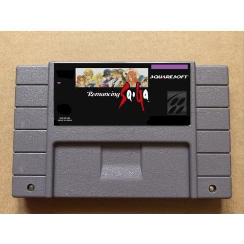 ROMANCING SAGA USA-NTSC version 16 bit 46 pins video games