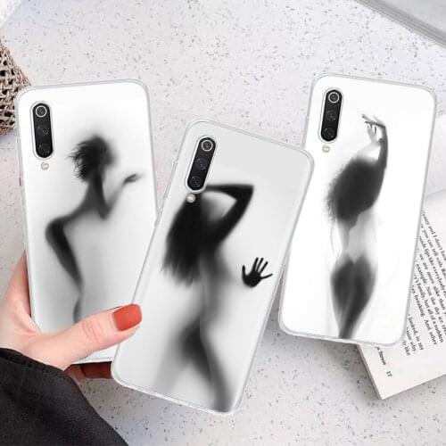 Woman Silhouettes Sexy Lady Girl Silicon Phone Case For Xiaomi Note 10 Mi 11 9 8 CC9 10T 9T 5X 6X A3 A2 A1 Lite Pro Poco F1 X3 C