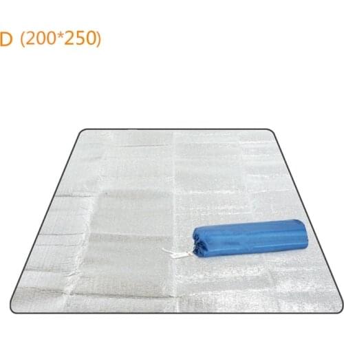 1pc Camping Mat Tent Mattress Waterproof Aluminum Foil Foldable EVA Picnic Beach Pad Jy20 21 Dropshipping