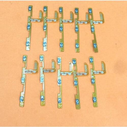 10pcs New On/Off Power + Button Keypad Flex Cable Ribbon For ZTE Blade X7 D6 V6 Z7 T660 T663