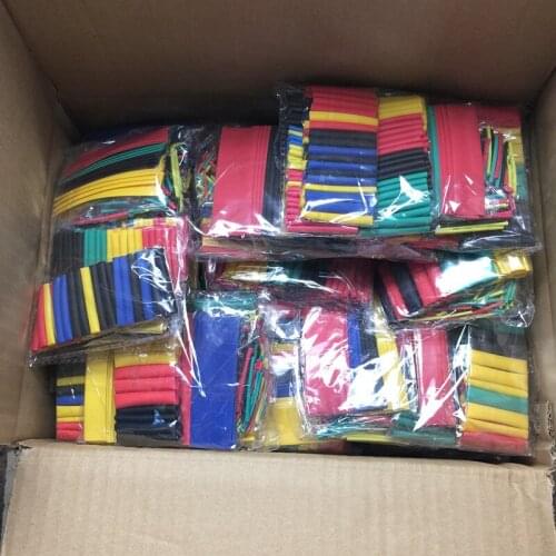 20pack Polyolefin Assorted Heat Shrink Tubing Insulation Shrinkable Tube Wrap Wire Cable 328 Cable Sleeves