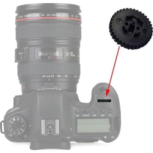 50pcs/lot Shutter Button Aperture Wheel Turntable Dial Wheel Unit For Canon 6D 70D Digital Camera Repair Part