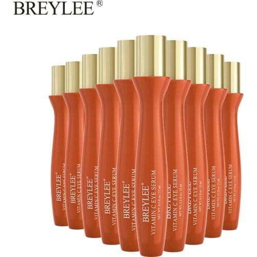 BREYLEE Vitamin C Eye Roller Massage Serum Whitening Remove Dark Spots Frecles Melanin Anti-Oxidation Moisturizing Skin Care