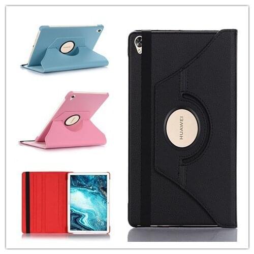 Case for Huawei MediaPad T5 10 T3 9.6 M5 Lite 8.0 T10S 10.1 360 Rotating Case Stand Cover for Huawei MatePad Pro 10.8 10.4 Case