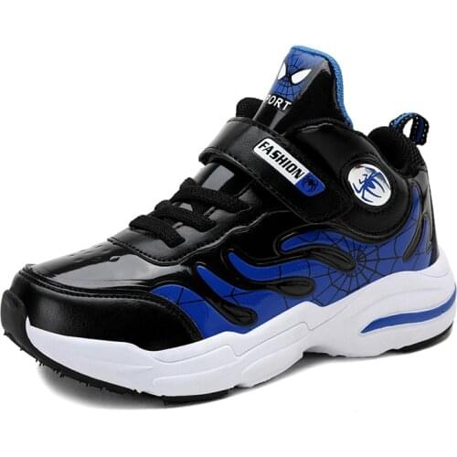 Kids Basketball Shoes Boys Sneakers High Quality Soft Bottom Sport Shoes for Children Shoes Light Outdoor Boy Trainer Basket