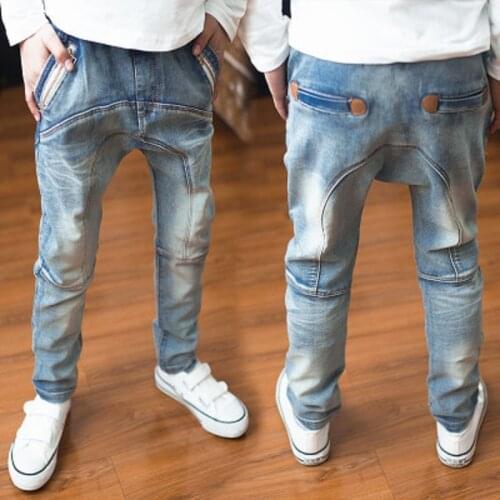 Childrens clothing 2020 boys denim harem pants spring and autumn children jeans