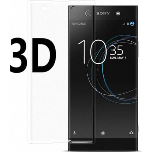 For Sony Xperia XA1 Ultra XA2 Ultra 3D full Cover tempered Glass Screen Protector film for Sony Xperia XA2 Plus XA1 Plus Dual