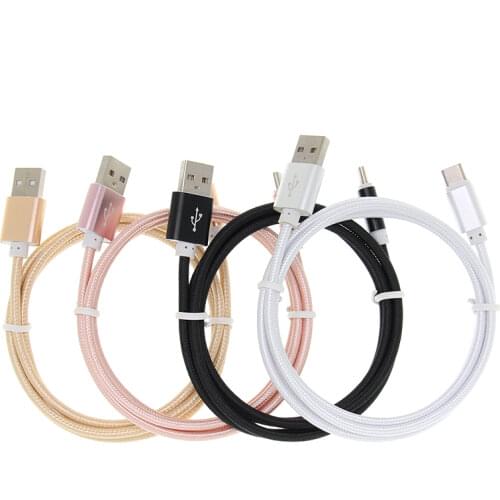 1M USB Type C Fast Charging USB C cable Type-c 3.1 Data Cord Phone Charger For Samsung S9 S8 Note 9 8 Pocophone F1 Xiaomi Mi 8