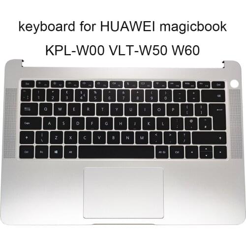 Spanish German backlit touchpad Keyboard italian turkish UK NE HU SW PO for Huawei MagicBook KPL-W00 VLT W50 W60 VLR W19 W09 W29