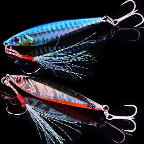 Metal Jig VIB Fishing Lure 14g 21g 30g Sinking Lures Sea Jigs Spoon Winter Fishing Good For Fishing Jigging Lure Hard Ice Bait