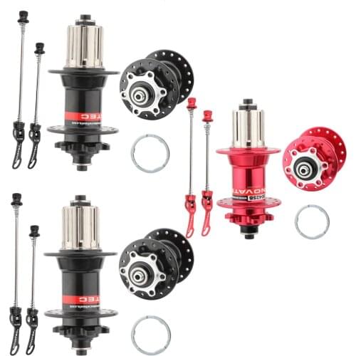 Deluxe Bike Hub Set Front Rear Disc Brake Hubs Sealed Bearing QR Skewers