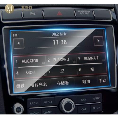 For Volkswagen Touareg 2011-2018 Car GPS navigation film LCD screen Tempered glass protective film Anti-scratch Film 6.5 8 inch