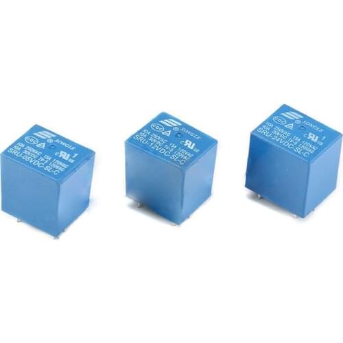 HOT NEW SRU-05VDC-SL-C SRU-12VDC-SL-C SRU-24VDC-SL-C SRU 05VDC 12VDC 24VDC SL C SRU05VDC/12VDC/24VDCSLC 5V 12V 24V relay 5PIN
