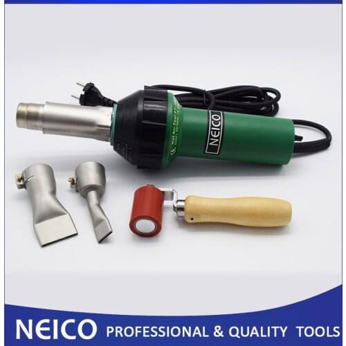 120V Or 230V 1600W NEICO Hot Air Welder For Vinyl Decking Installation And PVC Banners Tarpaulin Welding