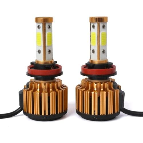 2 Pcs H4 Led Headlight Bulbs H8 H11Led Canbus Diode Lamp for Auto LED Car Bulb 9005 9006 9007 HB4 H3 Hb3 Led Fog Running Lights