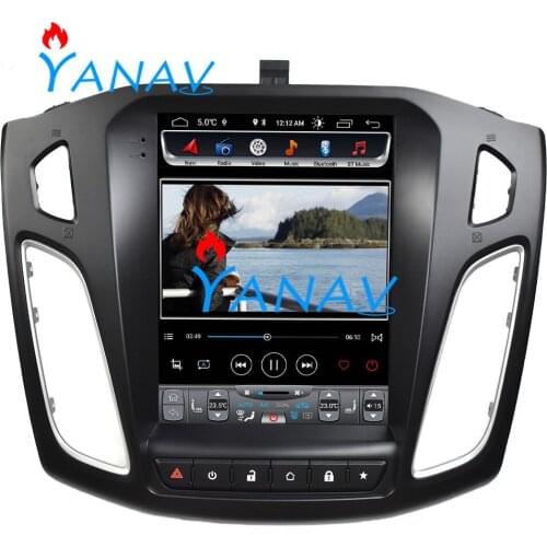 PX6 Vertical Tesla Radio Car Multimedia Player Stereo GPS Navigation for Ford-Focus 2012-2018 Stereo Headunit GPS Navigation