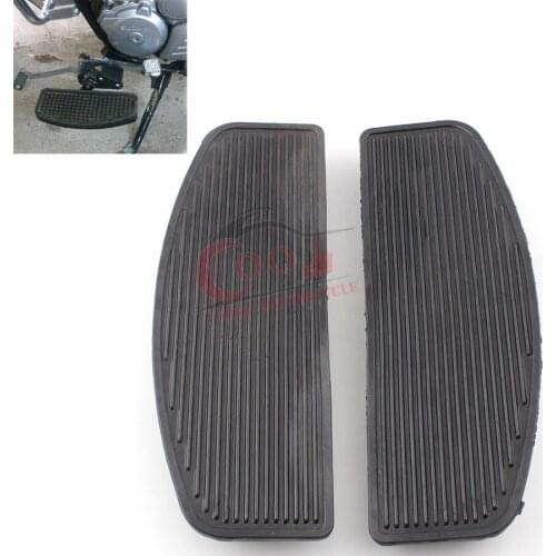 Motorcycle Rider Insert Floorboard Footboards Foot peg Footrest Pad For Harley Touring Road King Classic FLHRC 2007-2011