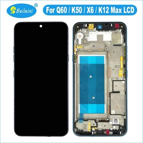For LG X6 X625N X625 Touch Screen Digitizer LCD Display For Q60 K50 X525 X525BAW X525HA X525ZAW X520 LCD K12 Max X520BMW LCD