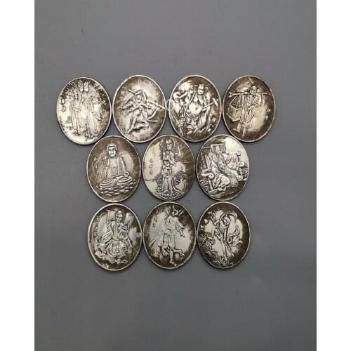 1 Set China Journey To The West Coin Silver Dollar Souvenir Home Decoration Gifts Free Shipping