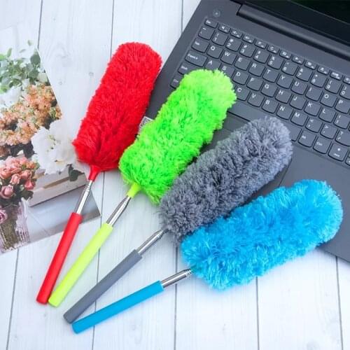2021 Duster Accessories Microfiber Dusting Brush Extend Stretch Feather Home Dust Cleaner Car Furniture Household Cleaning Brush