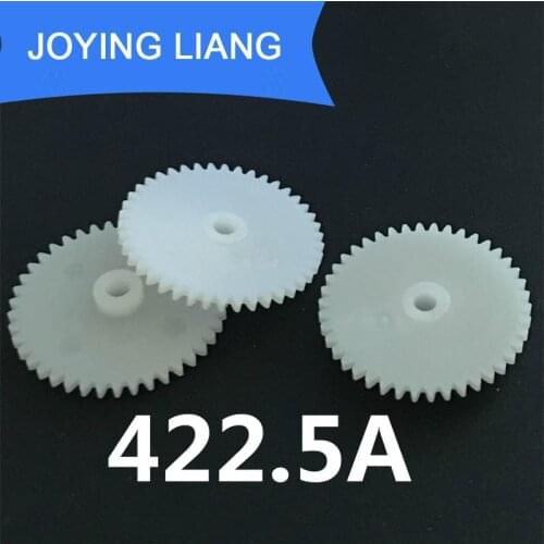422.5A 0.5M 22MM Gear modulus 0.5 42 tooth plastic gear wheel toy Accessories 10pcs/lot